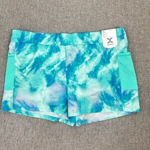 NEW! Little Big Girls Xersion sport Shorts‎ XL-16 Quick Dry Running Shorts Lined